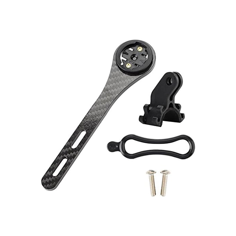 DILWE Bike Computer Integrated Mount - Black Carbon-Gps Mounts-0312451554456