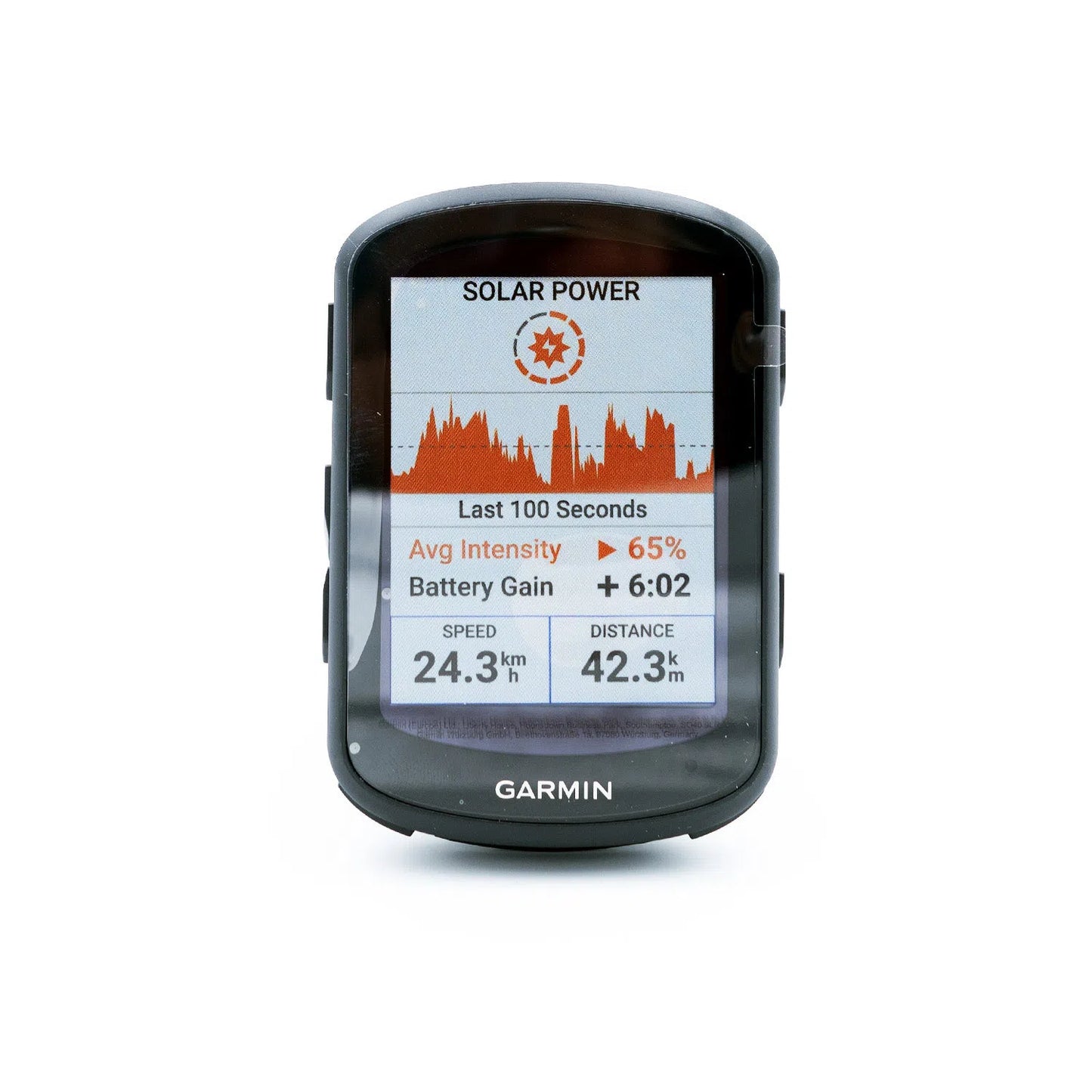 GARMIN Edge 840 Solar Fahrrad GPS Computer - Schwarz