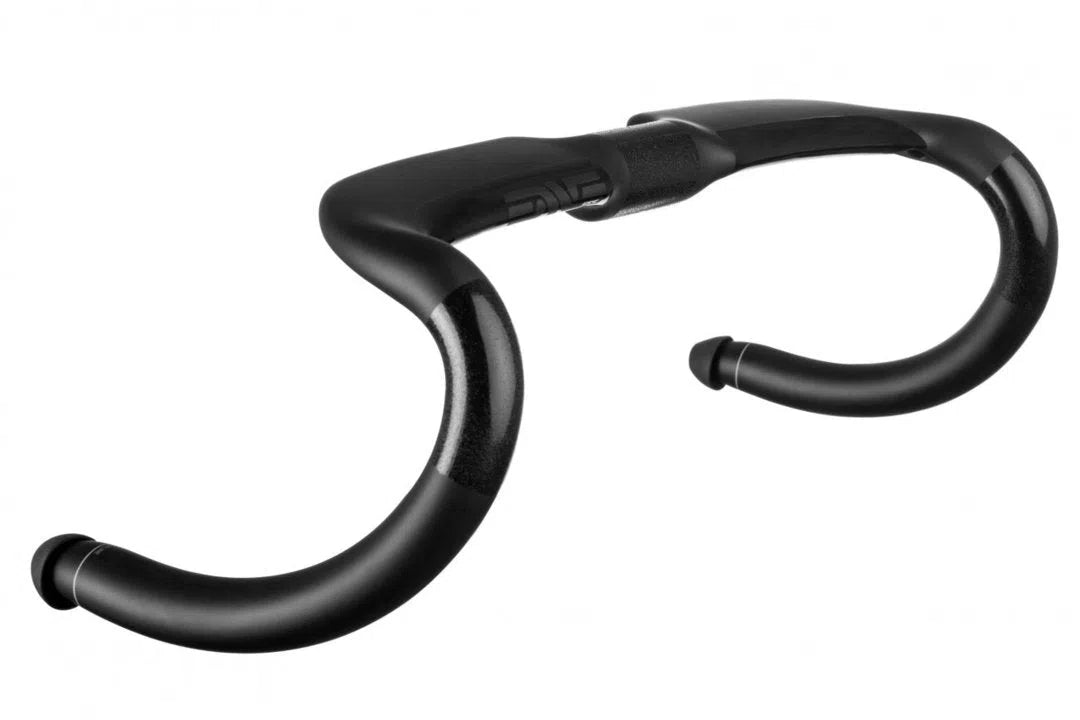 ENVE SES Aero Road Handlebar Compact Drop - Carbon Black-Handlebars-