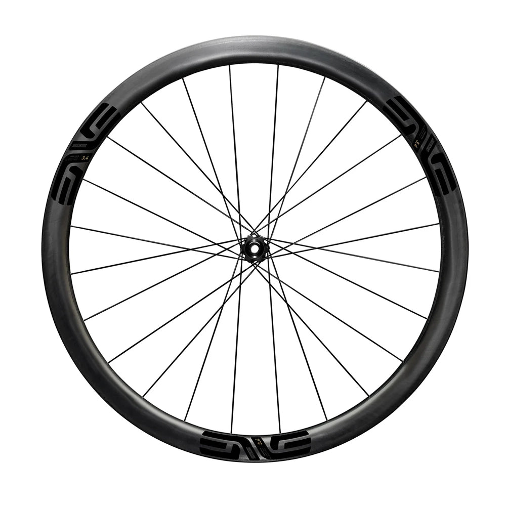 ENVE Wheelset New 2024 3.4 SES Disc Clincher Innerdrive Premium Freehub - Carbon Black-Wheelsets-