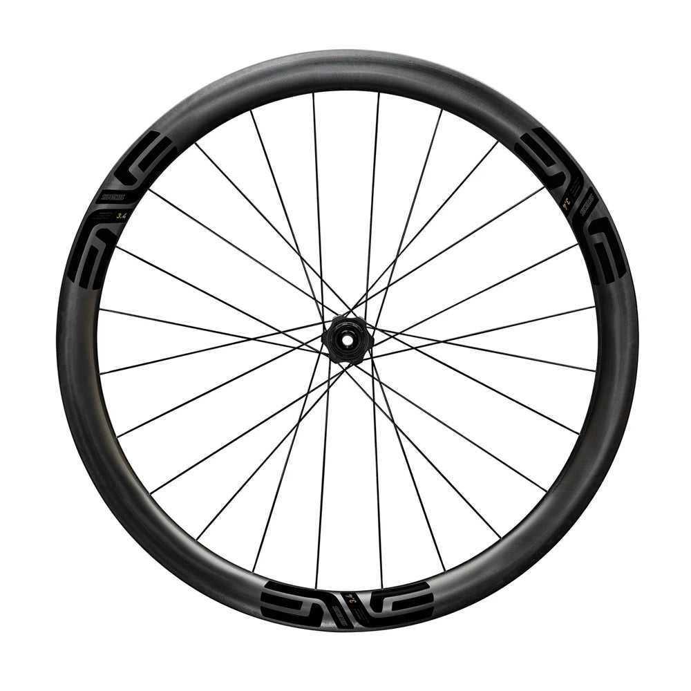 ENVE Wheelset New 2024 3.4 SES Disc Clincher Innerdrive Premium Freehub - Carbon Black-Wheelsets-