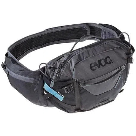 EVOC HIP PACK PRO 3L - Black/CARBON GREY-Waist Bags-41857414