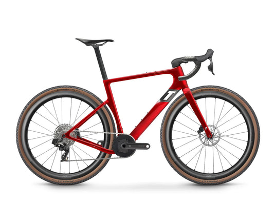 Exploro Racemax Italia Integrale Sram Force XPLR AXS Complete Gravel Bike - Rosso