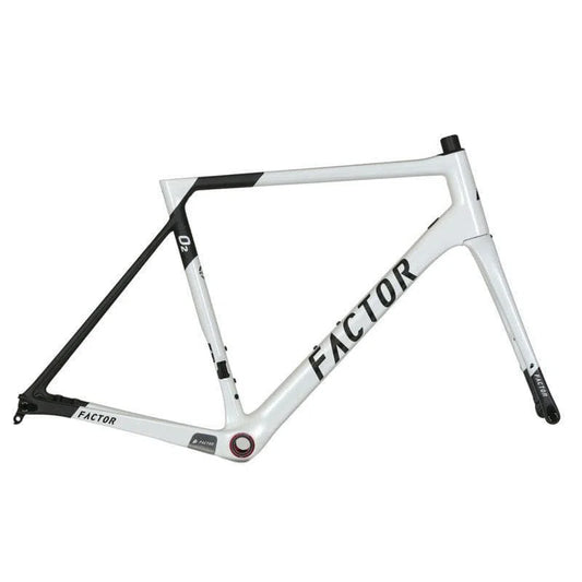 FACTOR O2 Disc PRE LOVED DEMO Lighly used - Pearl White-Framesets-12430214