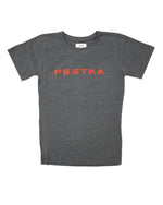 Festka T-shirt x Chatty - Grey Default Velodrom Barcelona 