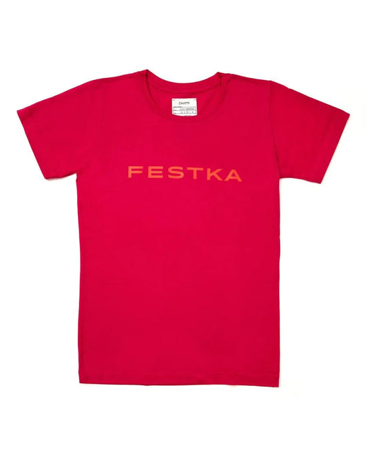 Festka T-shirt x Chatty - Pink Default Velodrom Barcelona 