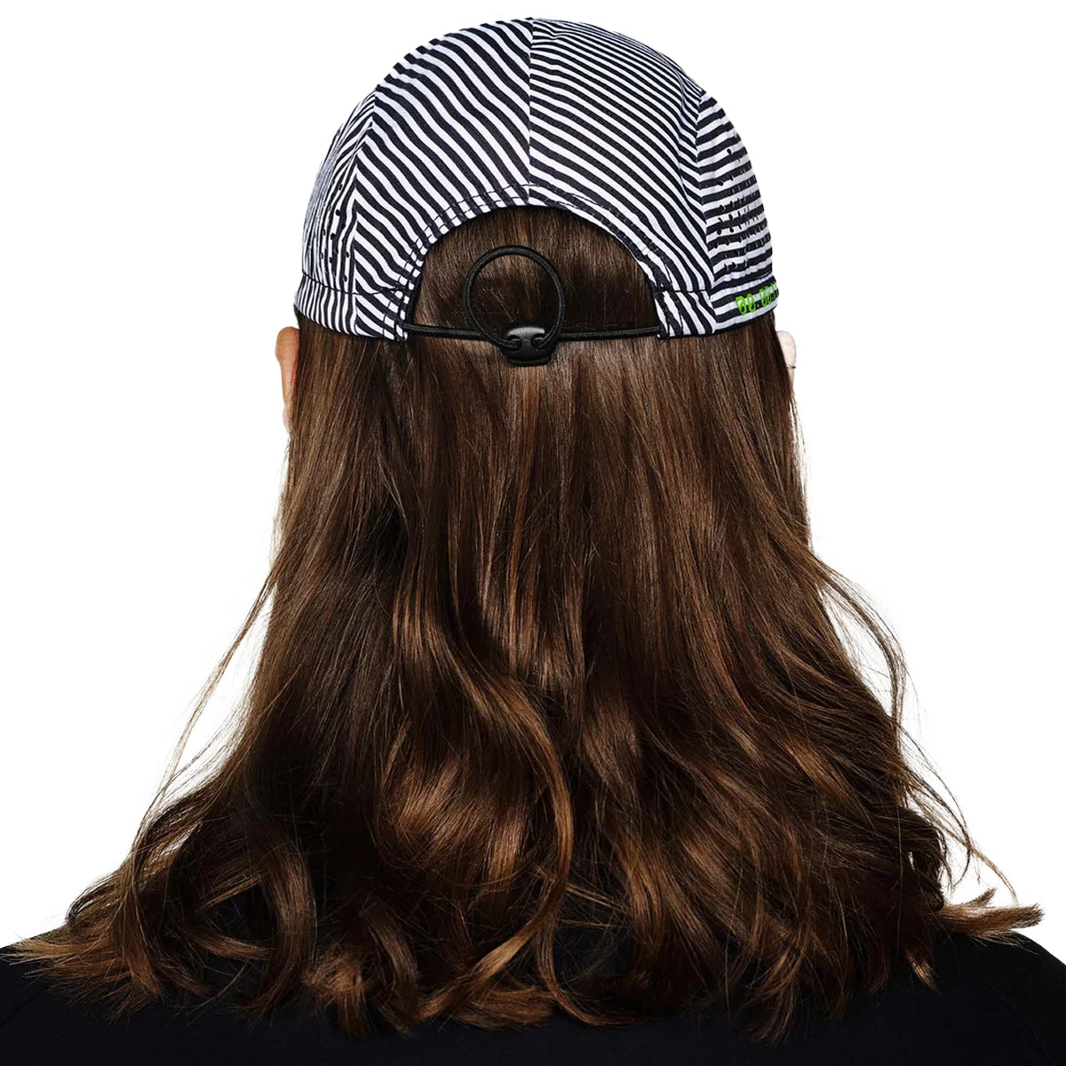 FINGERSCROSSED Cap Super Light - Stripes Black/White-Caps-4260685017137