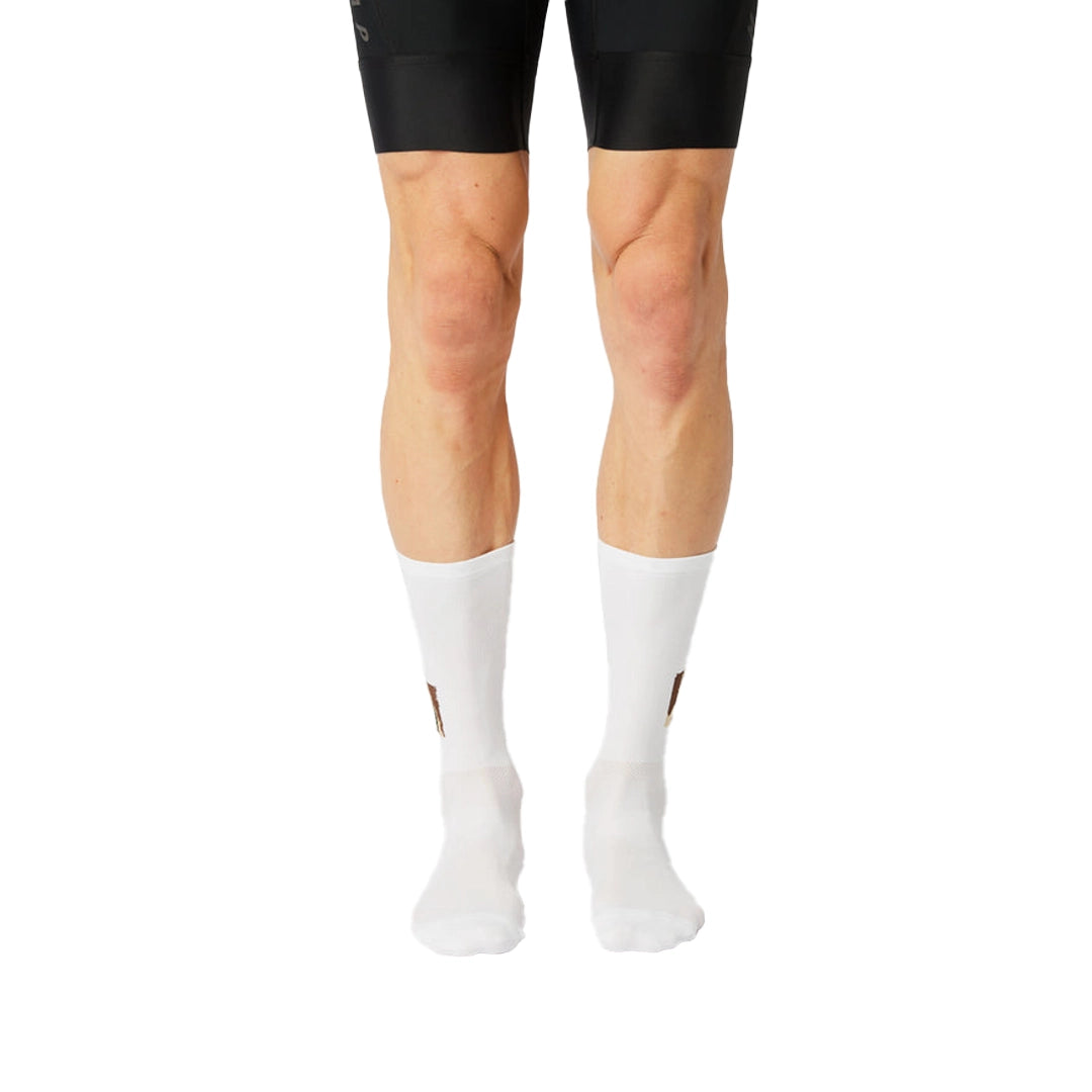 FINGERSCROSSED Classic Movement - Collage White-Cycling Socks-