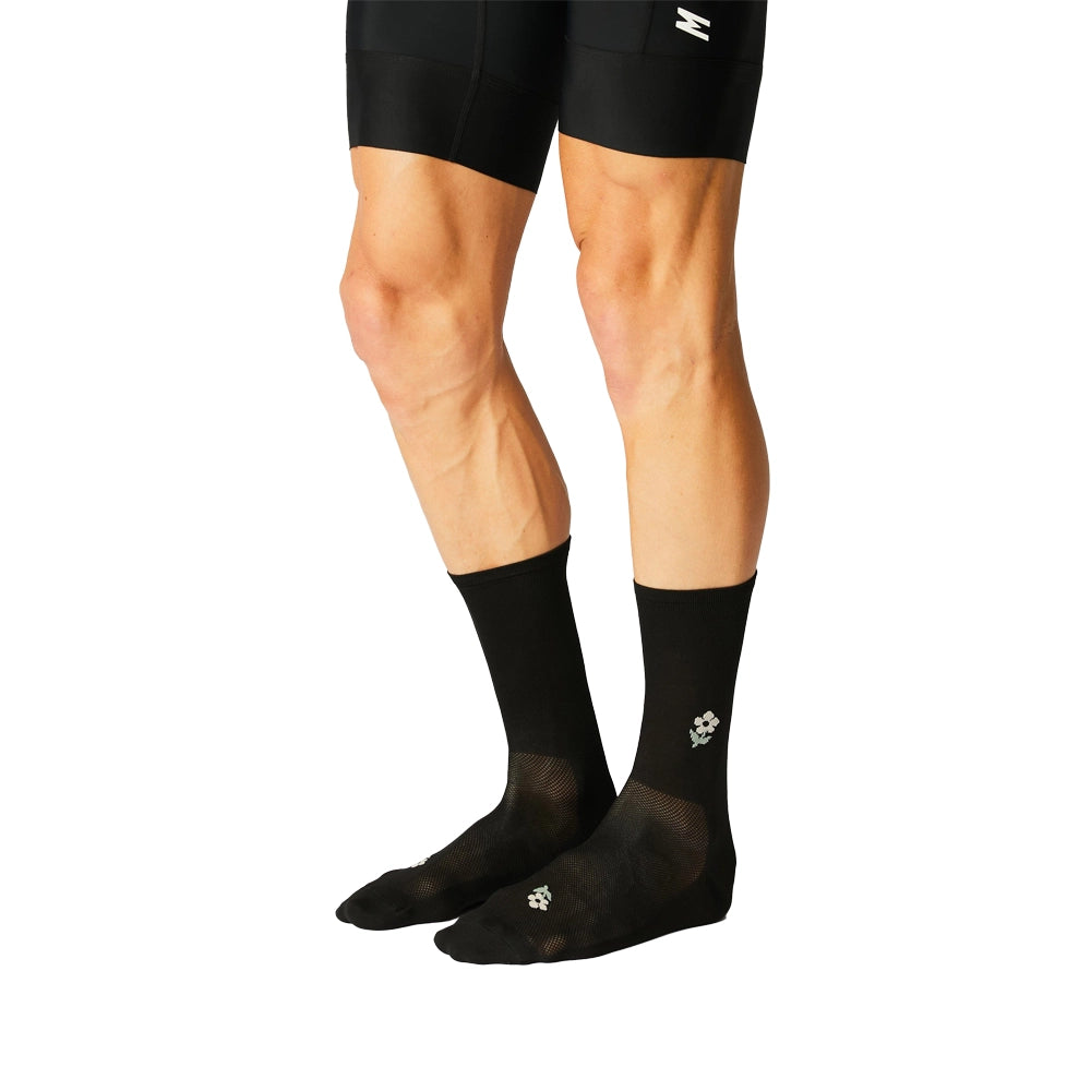 FINGERSCROSSED Socks Blossom - Black-Cycling Socks-