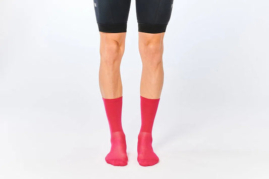 FINGERSCROSSED Socks Classic - Raspberry-Cycling Socks-