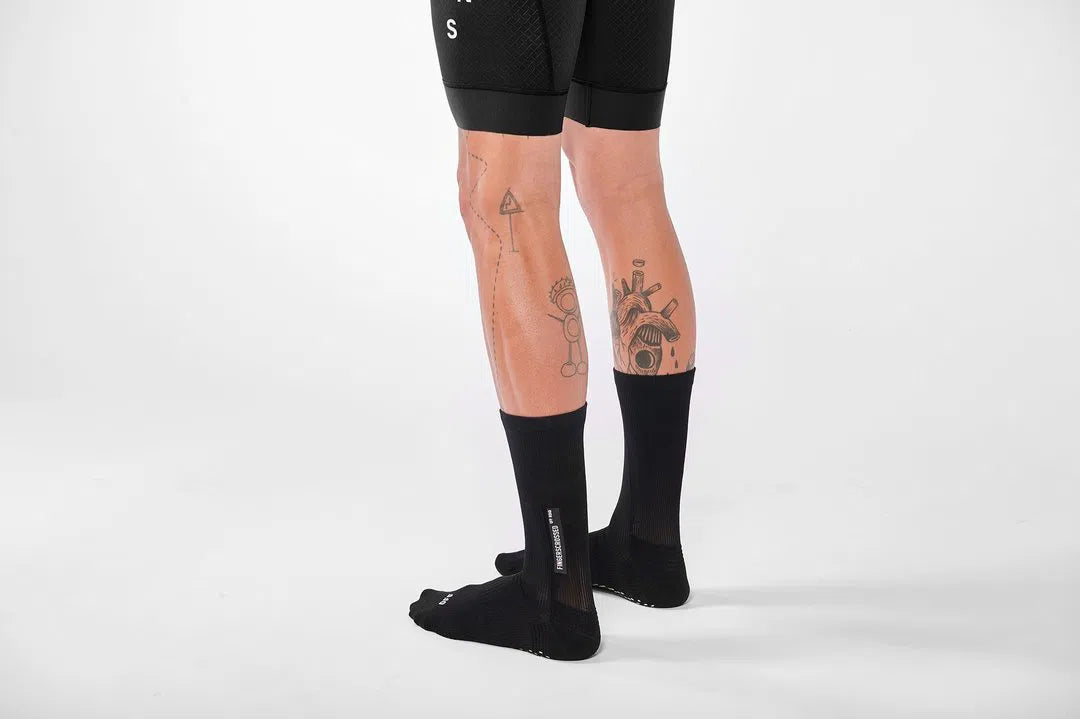 FINGERSCROSSED Socks Off Road - Black-Cycling Socks-