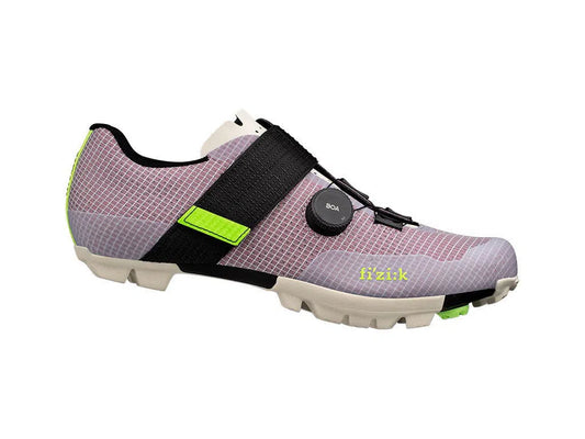 FIZIK Gravel MTB Cycling Shoes Vento Ferox Carbon - Lilac/White-Gravel Cycling Shoes-8058364130736