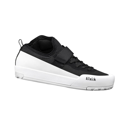 FIZIK GRAVITA TENSOR FLAT Cycling Shoes - White/Black-Gravel Cycling Shoes-