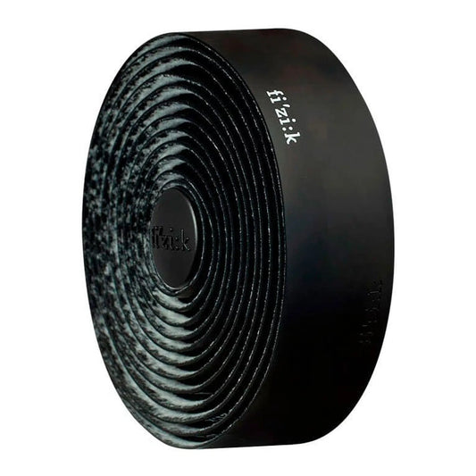 FIZIK Handlebar Tape TERRA MICROTEX BONDCUSH TACKY 3MM - BLACK-Bar Tapes-8021890466747