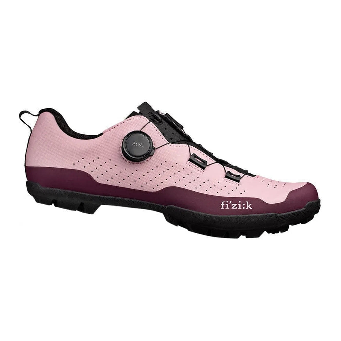 FIZIK MTB Gravel Cycling Shoes Atlas Terra - Pink Grape/Black-Gravel Cycling Shoes-8058364122861