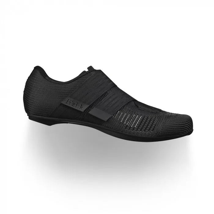 FIZIK Road Cycling Shoes R2 Aerowave Powerstrap - Black-Road Cycling Shoes-