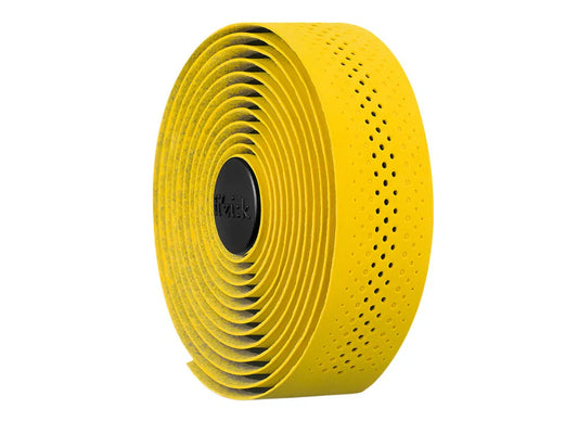 FIZIK TEMPO MICROTEX BONDCUSH SOFT 3mm Handlebar Tape - Yellow-Bar Tapes-8021890466976