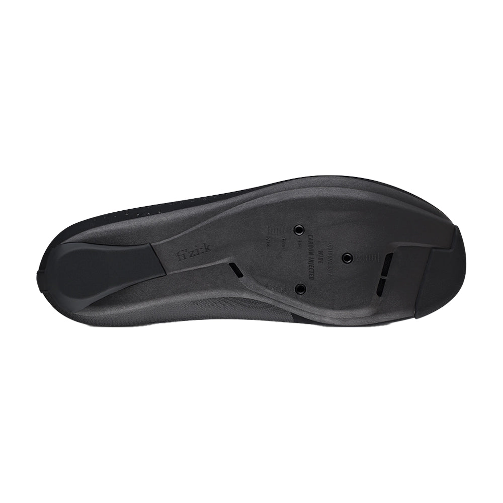 FIZIK TEMPO OVERCURVE WIDE R4 Cycling Shoes - Black-Road Cycling Shoes-