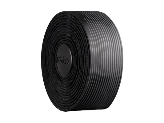 FIZIK VENTO MICROTEX TACKY 2mm Handlebar Tape - Black/Grey-Bar Tapes-8021890482730