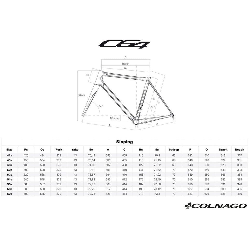 COLNAGO Frameset C64 Rim Brake - PJBI-Framesets-05302089