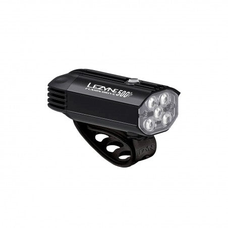 LEZYNE Fusion Drive 500+ Front Light - Black-Front Lights-4710582551550