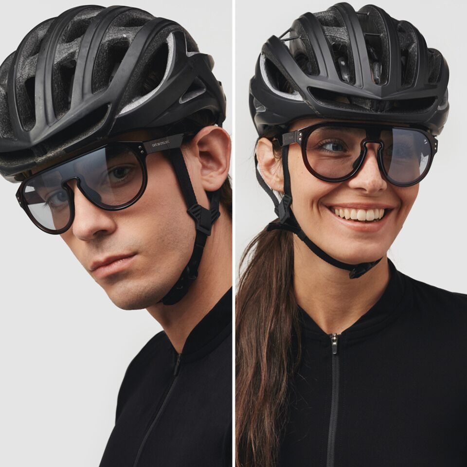 CAFÉ DU CYCLISTE Eyewear Gabin - Brown Frame Grey Photocromic Lens-Eyewear-3700955380840