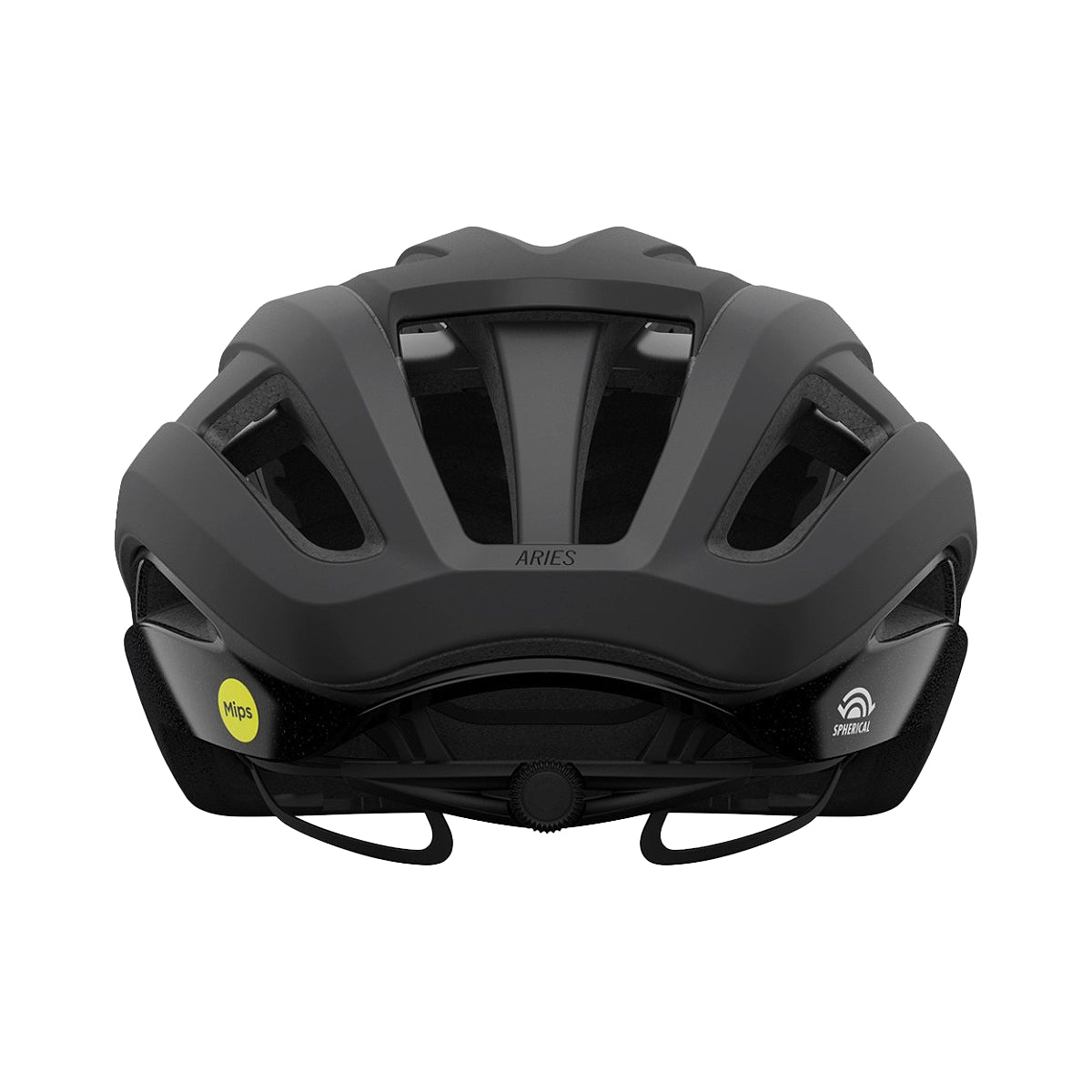 GIRO Aries Spherical Cycling Helmet - Black Matt