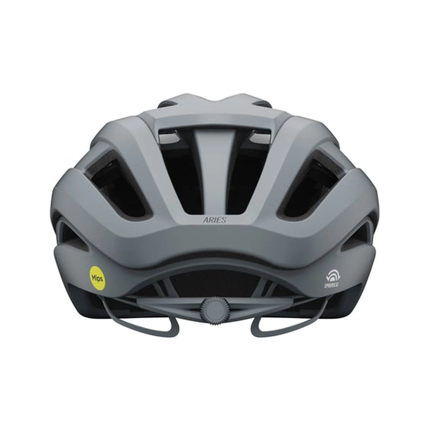 GIRO Aries Spherical Cycling Helmet - Grey Matt