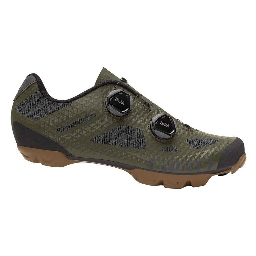 GIRO Sector Gravel Gravel MTB Cycling Shoes - Olive-Gravel Cycling Shoes-