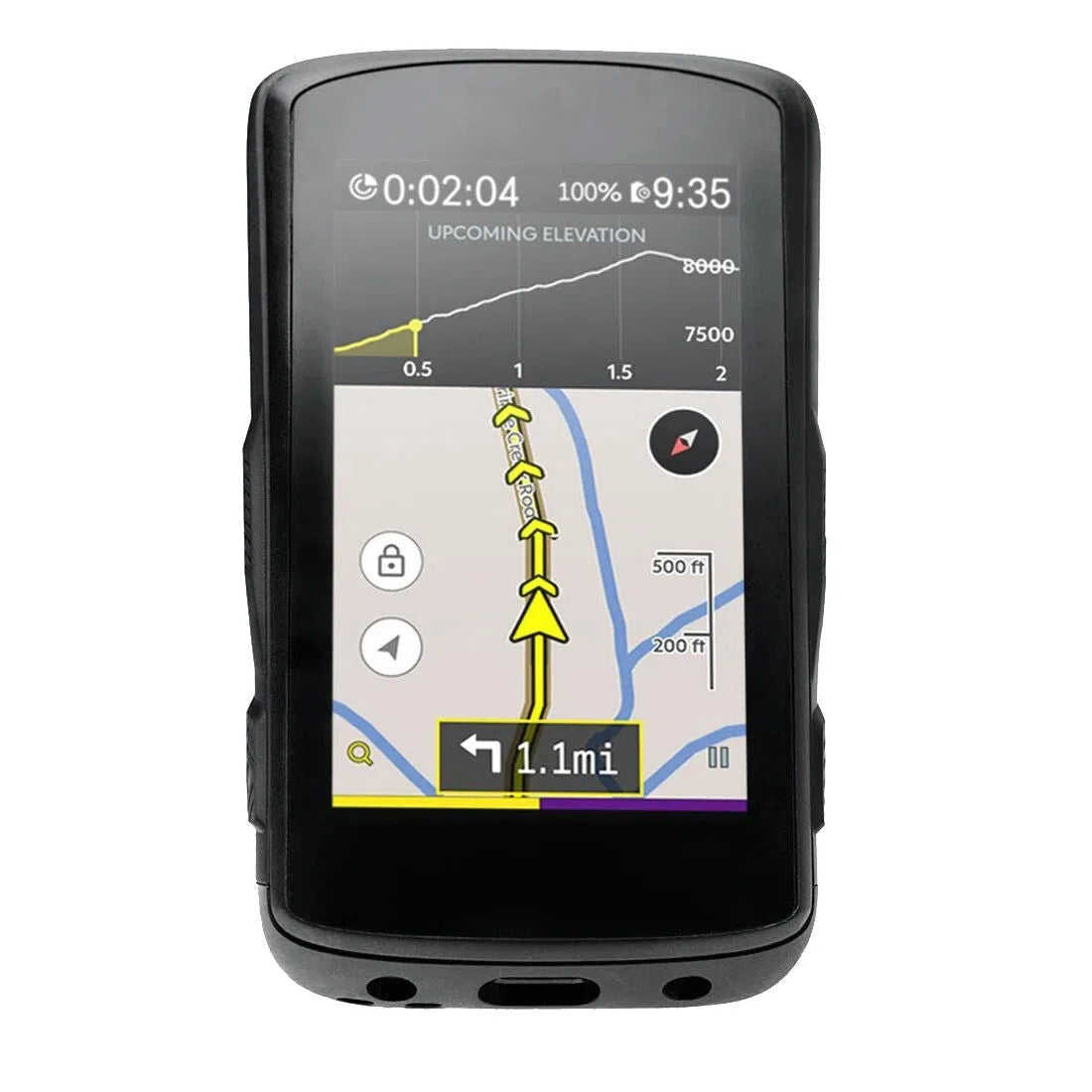 karoo 2 cycling gps front routing