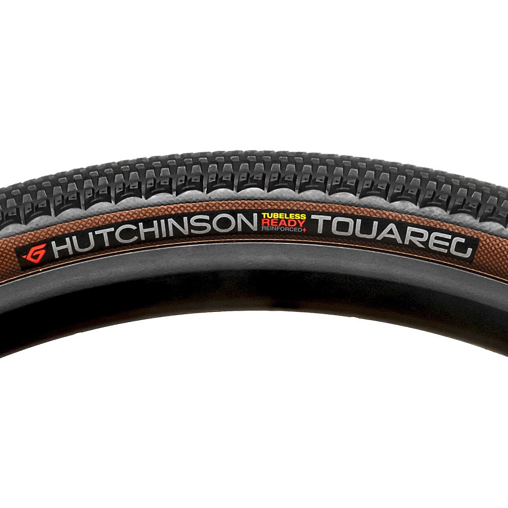 HUTCHINSON Gravel Tyre Touareg TLR HardSkin - Tan-Gravel Tyres-