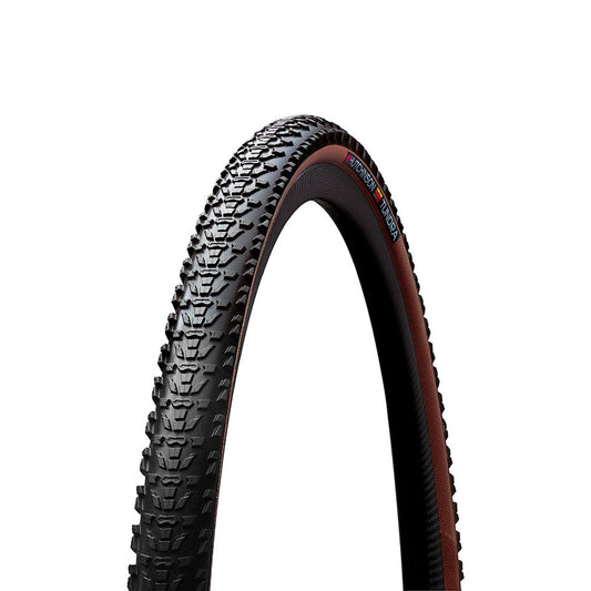 HUTCHINSON Gravel Tyre Tundra TLR HardSkin - Tan-Gravel Tyres-