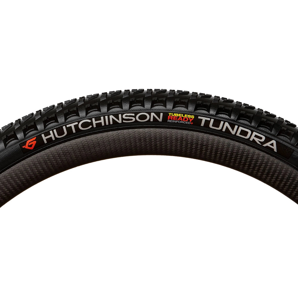 HUTCHINSON Gravel Tyre Tundra TLR Reinforced - Black-Gravel Tyres-