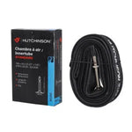 Hutchinson Presta Road Tube 700x20 to 25 60mm - Black-Spare Tubes-3248382084158