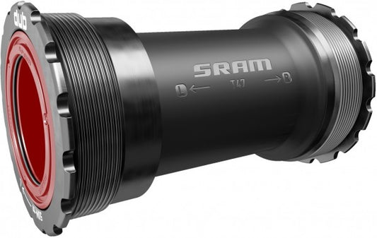 SRAM Bottom Bracket T47 DUB 77 Road Wide Ceramic - Black/grey-Bottom Brackets-710845879418