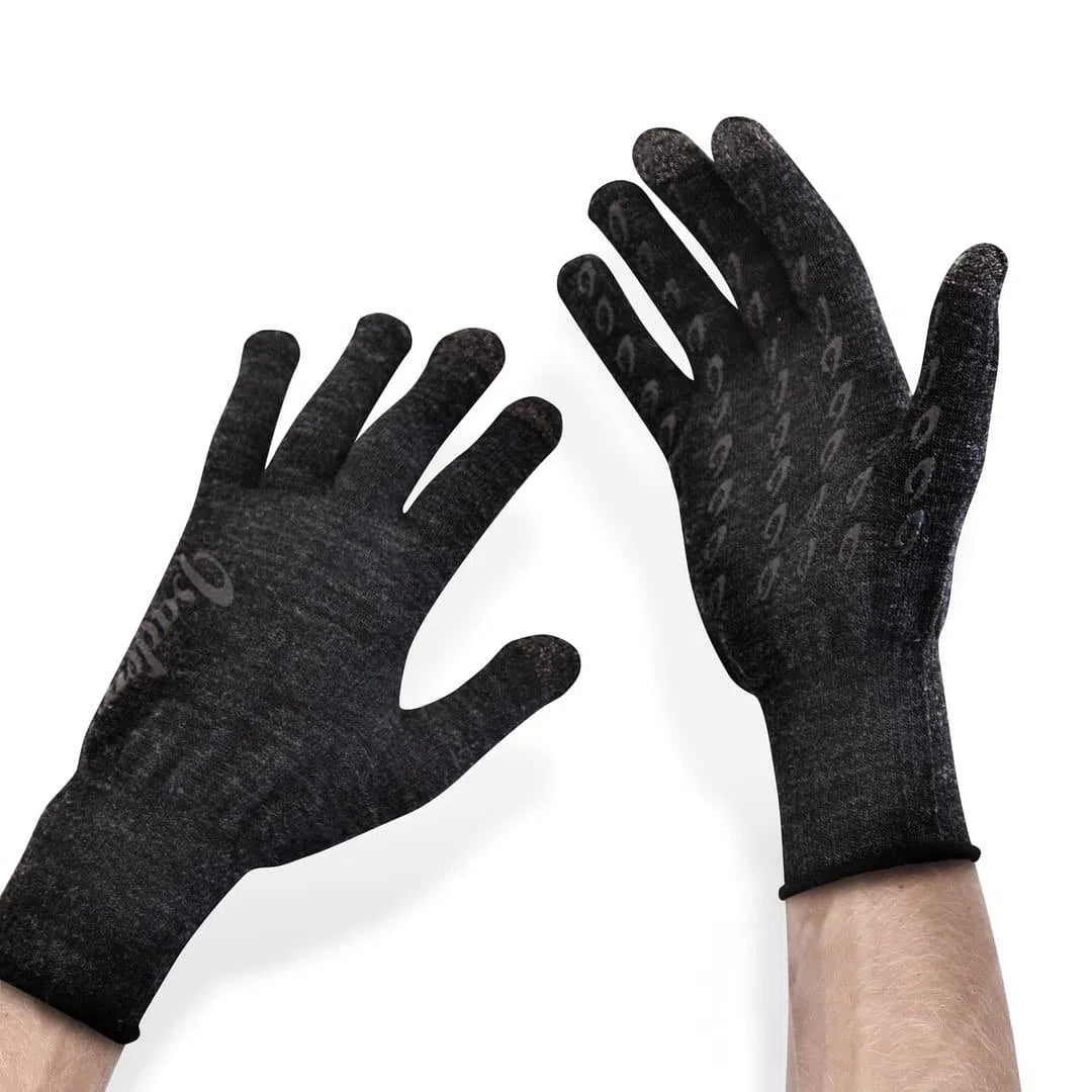 ISADORE Merino Gloves - Grey-Gloves-04123014