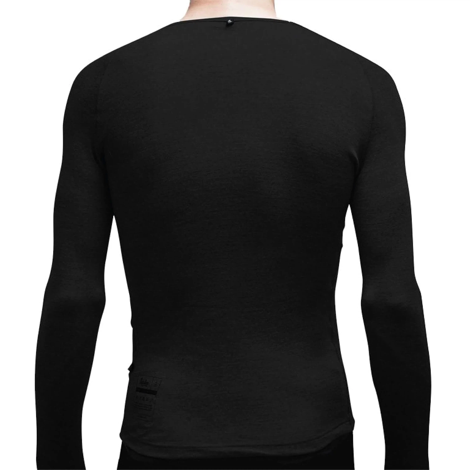 ISADORE Merino Long Sleeve Baselayer - Black-Baselayers-