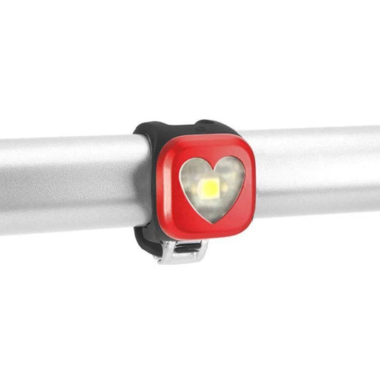 KNOG BLINDER 1 FRONT LIGHT - HEART/RED-Front Lights-9328389019118