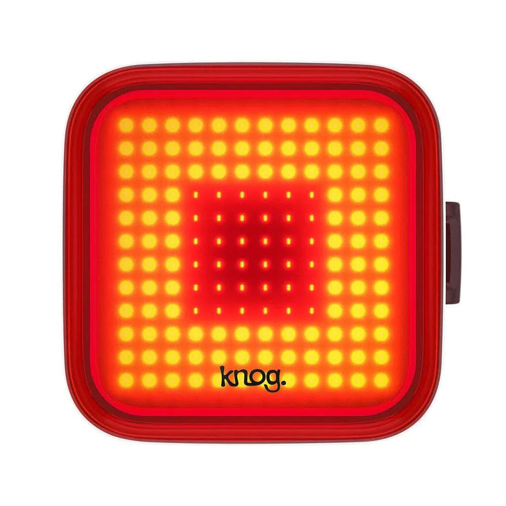 KNOG BLINDER SQUARE REAR LIGHT - Black-Rear Lights-9328389029148