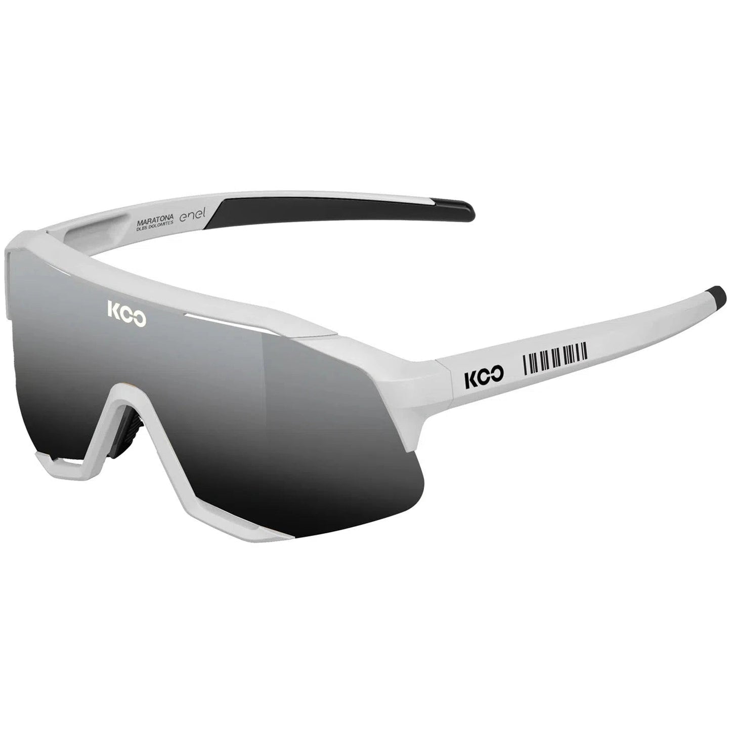 KOO Eyewear Demos MDD Silver Gradient MR - White Matt-Eyewear-8057099307666