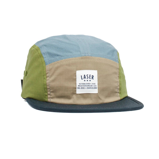 LASER Borne Ripstop Off Cuts Packable Hat Cap - 5 Panel-Caps-80804425