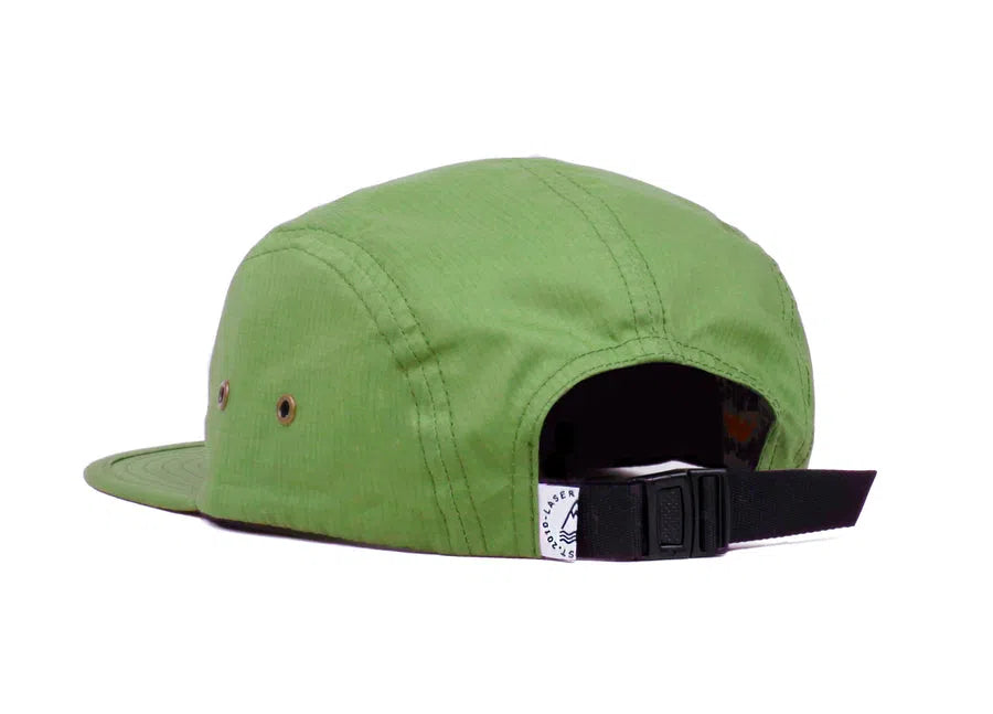 LASER Borne Ripstop Packable Hat Cap - Chlorophyll Green-Caps-29119366