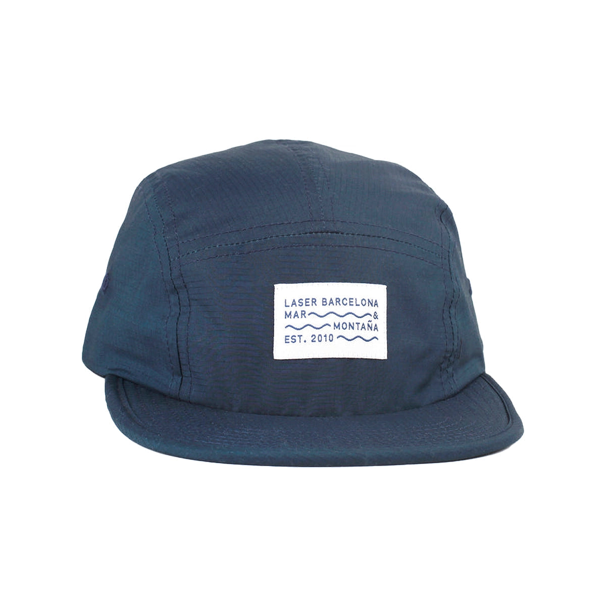 LASER Borne V2 Ripstop Packable 5 Panel Hat - Midnight