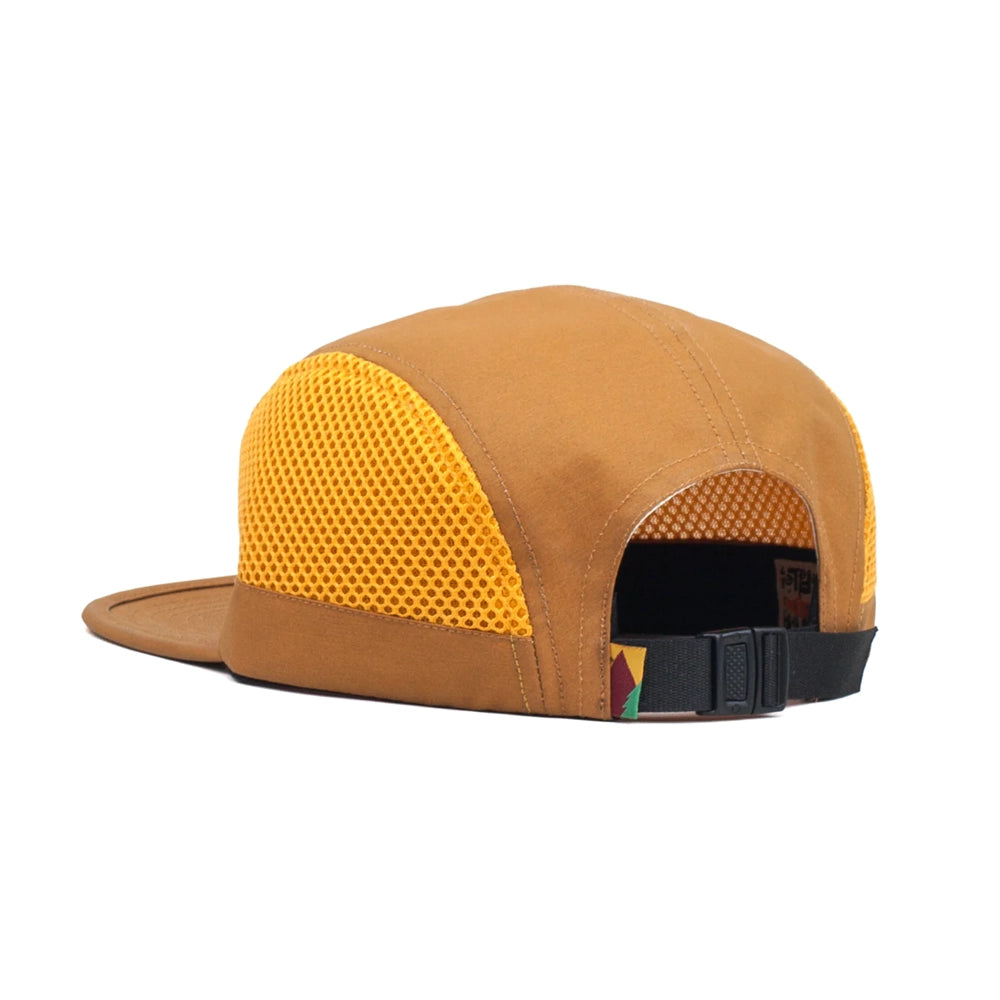 LASER Montseny Camper Tech Hat Cap - Mustard-Caps-60447049