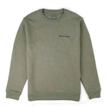 LASER Montseny Crewneck Sweatshirt - Moss Green-Sweatshirts-