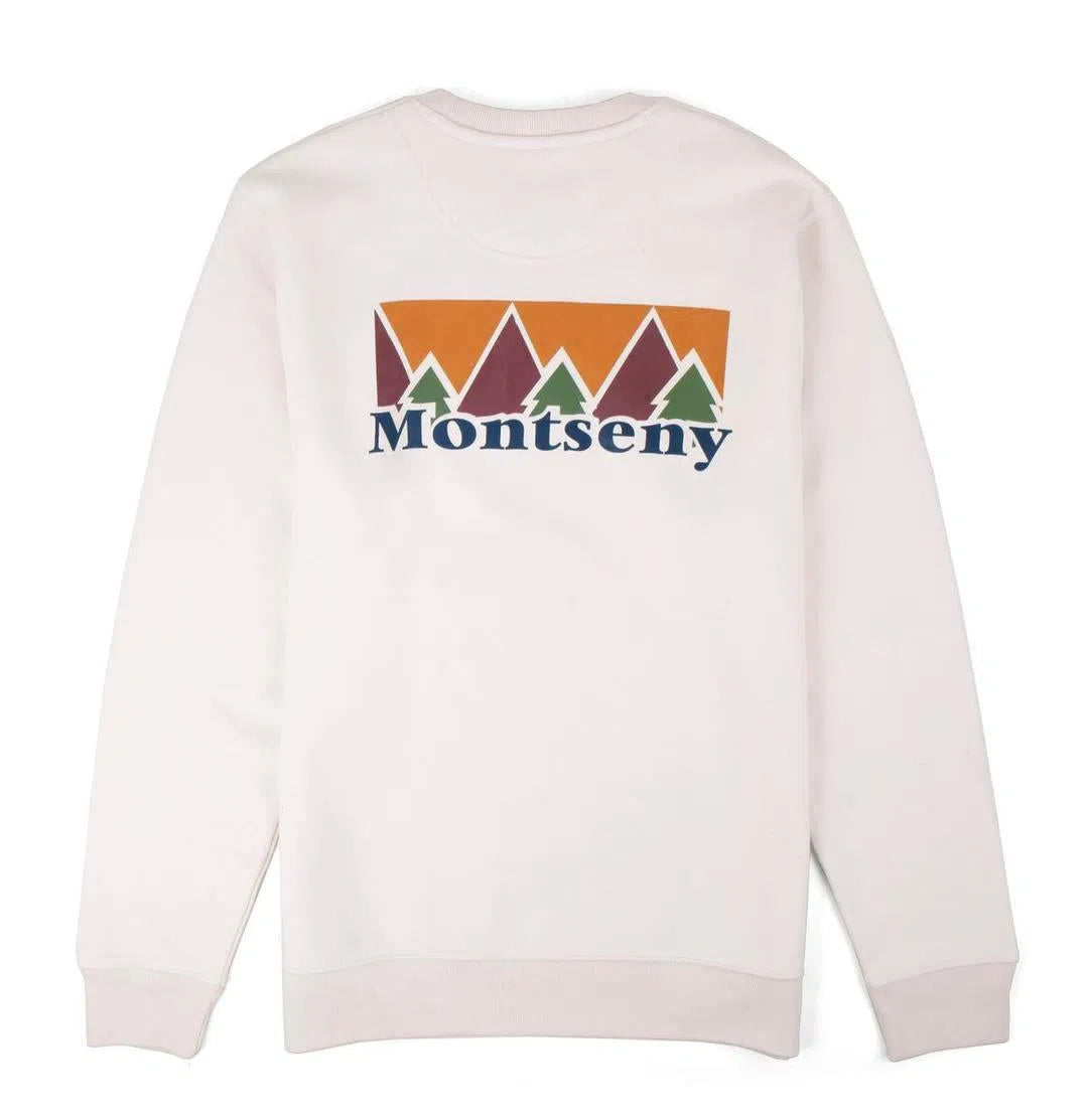 LASER Montseny Crewneck Sweatshirt - Natural-Sweatshirts-