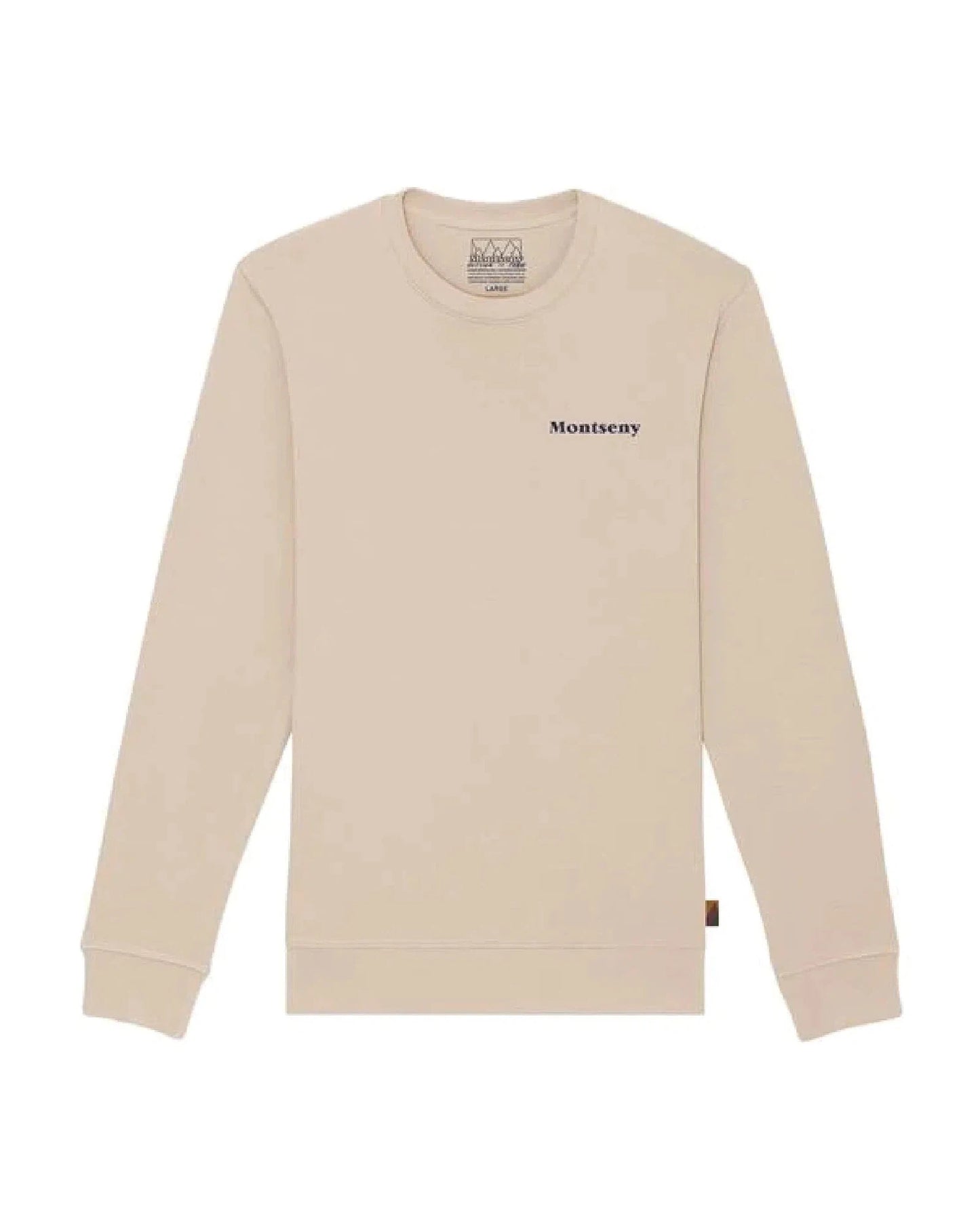 LASER Montseny Crewneck Sweatshirt - Sahara-Sweatshirts-71603590