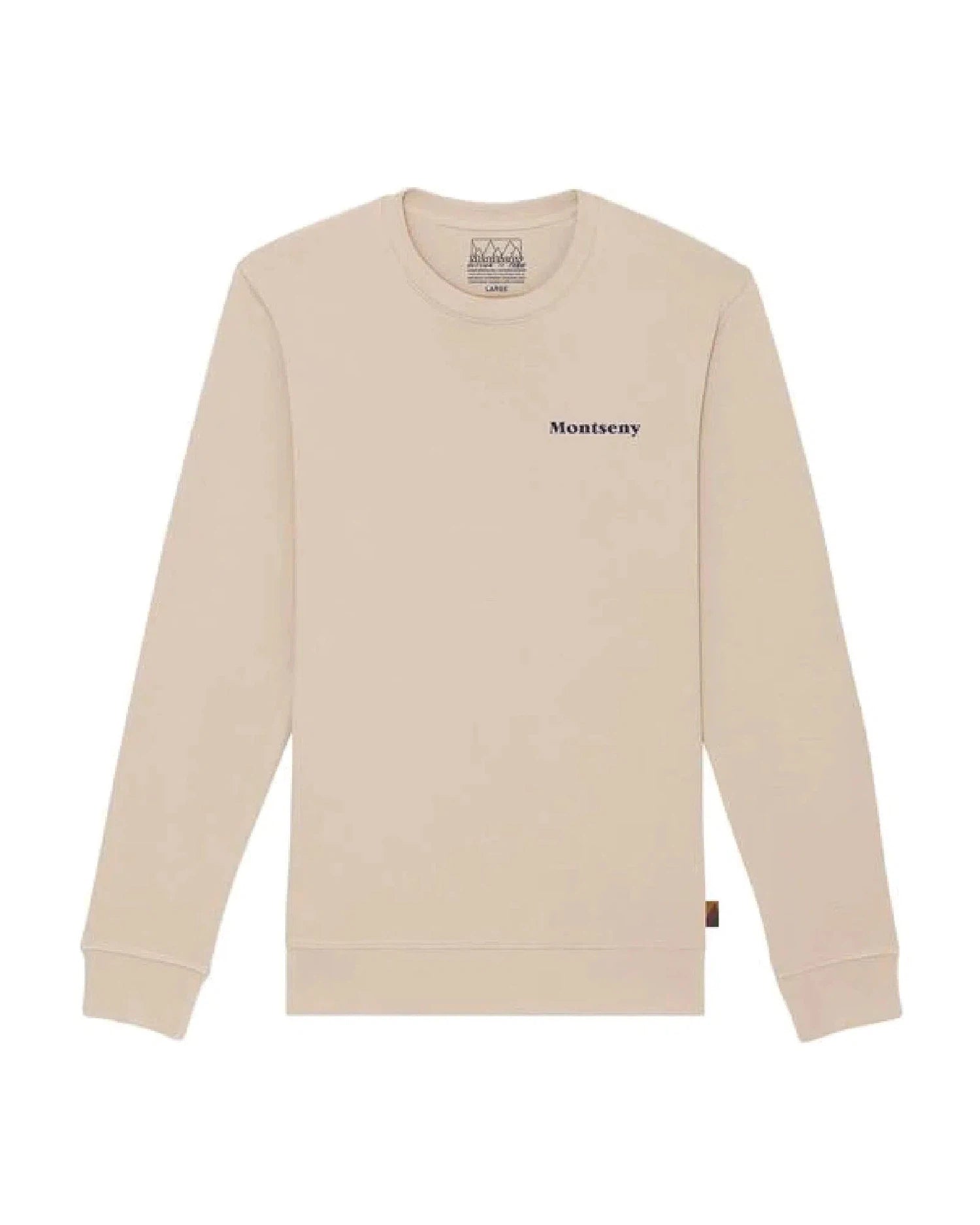 LASER Montseny Crewneck Sweatshirt - Sahara-Sweatshirts-71603590