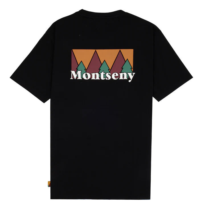 LASER Montseny Tee Tshirt - Black-T-Shirts-