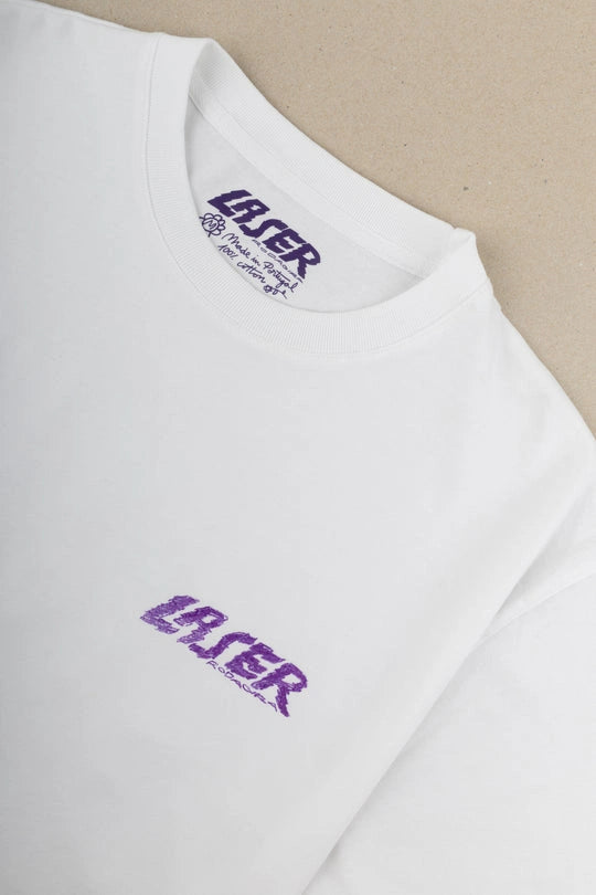 LASER x RODAGIRA Maria Tee - White